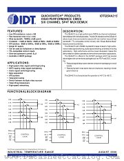 QS4A215 datasheet pdf IDT