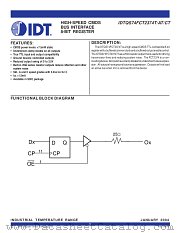 QS74FCT2374T datasheet pdf IDT