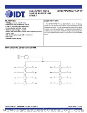 QS74FCT2541T datasheet pdf IDT