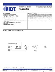 QS74FCT2574T datasheet pdf IDT