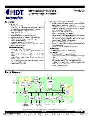 IDT79RC32438 datasheet pdf IDT