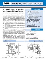 IMP805LC/D datasheet pdf IMP Inc