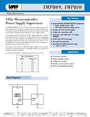 IMP809LEUR-T datasheet pdf IMP Inc
