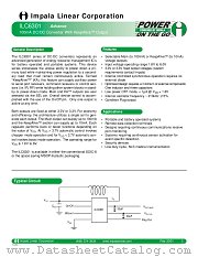 ILC6301 datasheet pdf Impala Linear Corporation