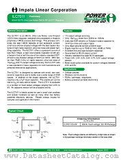 ILC7011 datasheet pdf Impala Linear Corporation