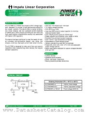 ILC7082AIM5-30 datasheet pdf Impala Linear Corporation