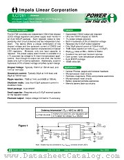 ILC7281CS-2530 datasheet pdf Impala Linear Corporation