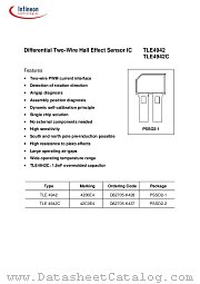 TLE4942 datasheet pdf Infineon