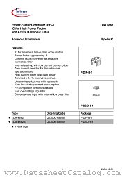 TDA4862 datasheet pdf Infineon