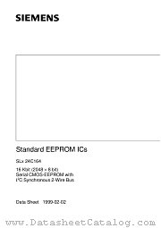 SLA24C164-D datasheet pdf Infineon