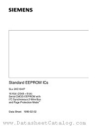 SLA24C164-S/P datasheet pdf Infineon