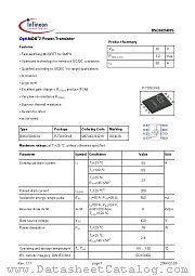 BSC032N03S datasheet pdf Infineon
