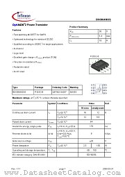 BSO064N03S datasheet pdf Infineon