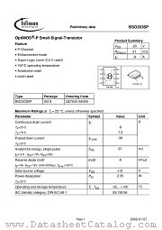 BSO203SP datasheet pdf Infineon