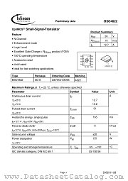 BSO4822 datasheet pdf Infineon