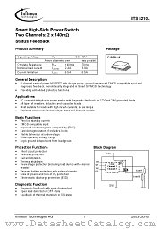 BTS5210L datasheet pdf Infineon