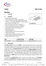 BTS7710GP datasheet pdf Infineon