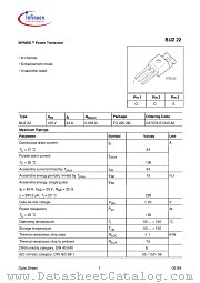 BUZ22SMD datasheet pdf Infineon