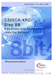 SAA-C505CA-4RC datasheet pdf Infineon