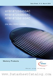 HYB18T256400AC-3.7 datasheet pdf Infineon