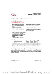 HYS64D64020GDL-6-A datasheet pdf Infineon