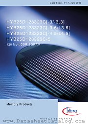 HYB25D128323CL4.5 datasheet pdf Infineon