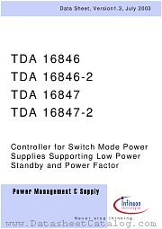 TDA16846 datasheet pdf Infineon
