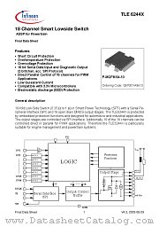 TLE6244X datasheet pdf Infineon