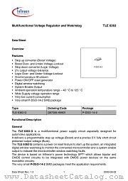 TLE6363 datasheet pdf Infineon