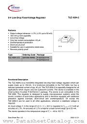 TLE4264-2G datasheet pdf Infineon