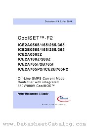 ICE2A0565Z datasheet pdf Infineon