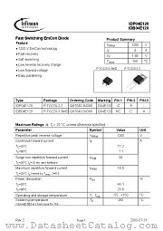 IDB04E120 datasheet pdf Infineon