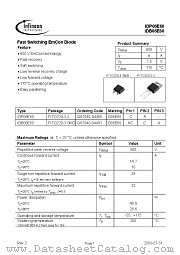 IDP06E60 datasheet pdf Infineon