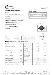 IPF06N03LA datasheet pdf Infineon