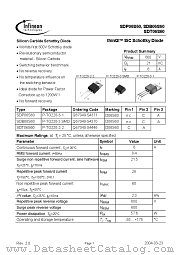 SDT06S60 datasheet pdf Infineon