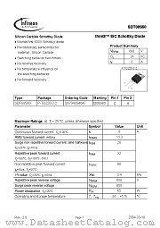 SDT08S60 datasheet pdf Infineon