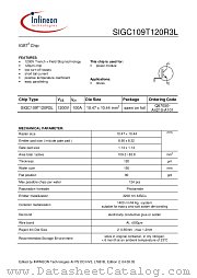 SIGC109T120R3L datasheet pdf Infineon