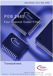 PEB2465H datasheet pdf Infineon