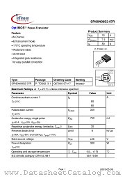 SPI80N08S2-07R datasheet pdf Infineon