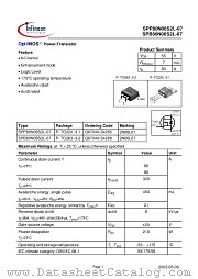 SPP80N06S2L-07 datasheet pdf Infineon