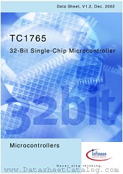 SAK-TC1765T-L40EB datasheet pdf Infineon