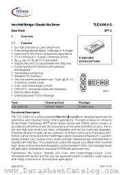 TLE6208-6G datasheet pdf Infineon