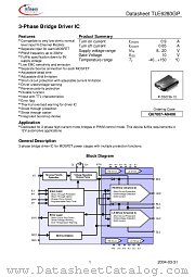 TLE6280GP datasheet pdf Infineon