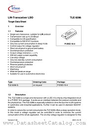 TLE6286G datasheet pdf Infineon