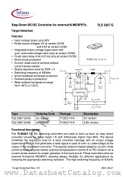 TLE6387GV50 datasheet pdf Infineon