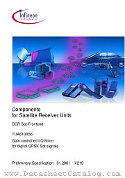 TUA6100 datasheet pdf Infineon