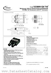 V23809-C8-T10 datasheet pdf Infineon