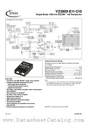 V23809-E11-C10 datasheet pdf Infineon