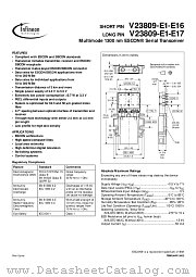 V23809-E1-E17 datasheet pdf Infineon