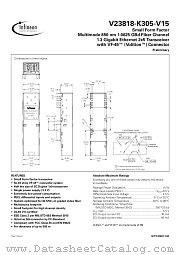 V23818-K305-V15 datasheet pdf Infineon